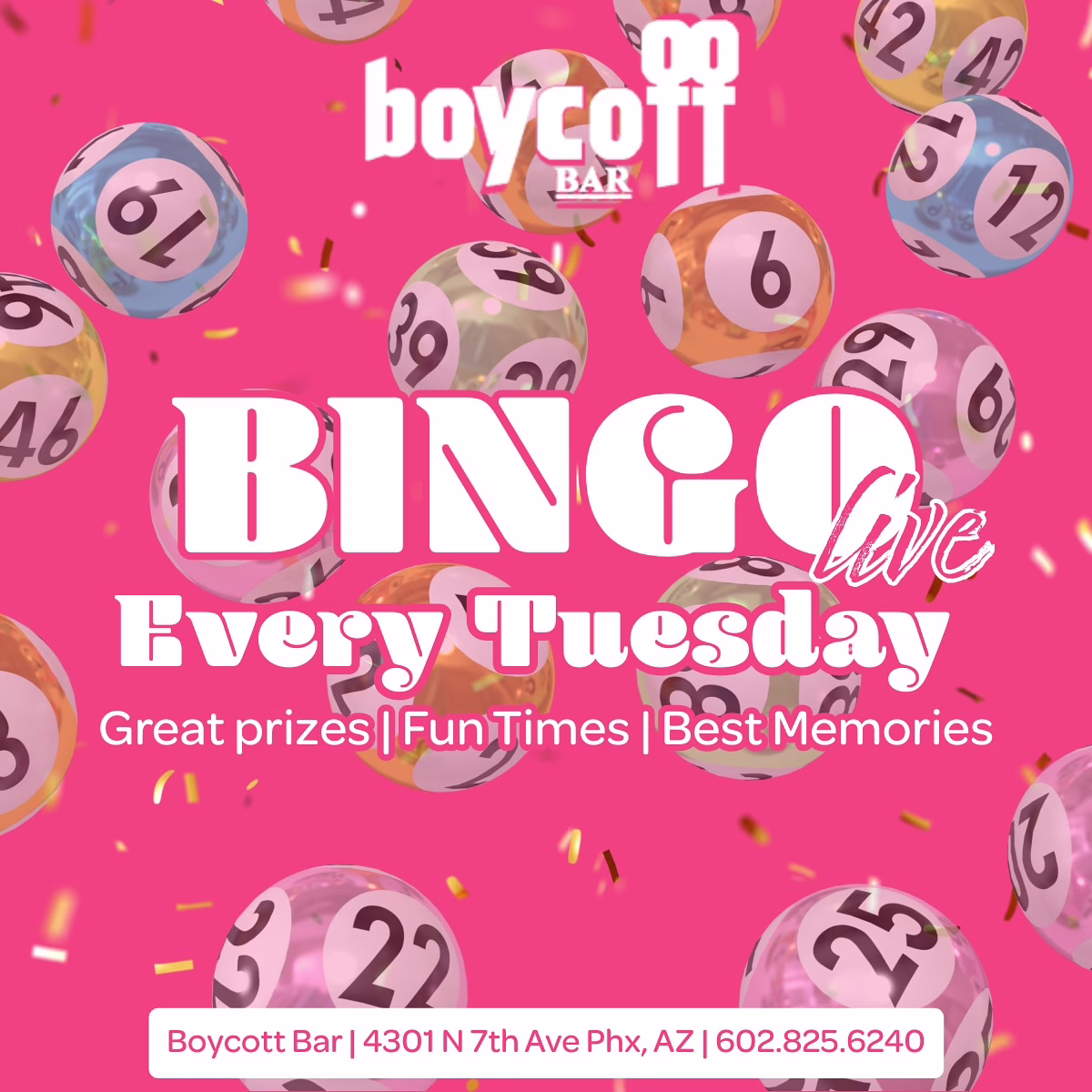 Boycott Bingo
